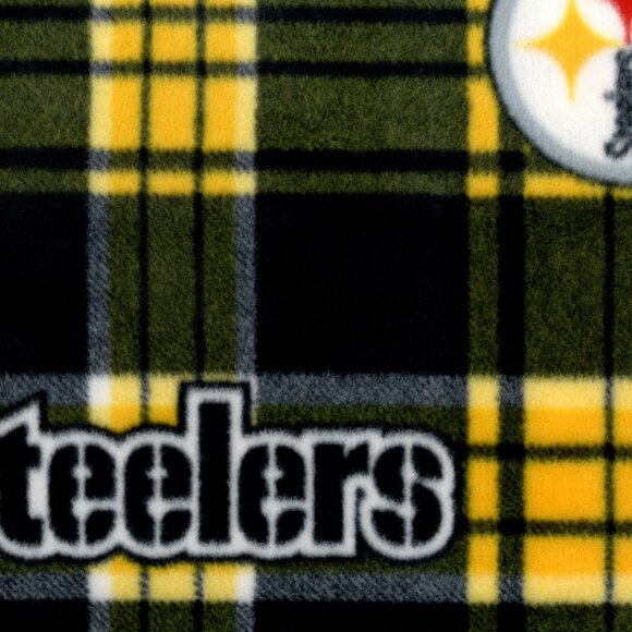 NFL Steelers Fleece Neck Warmer: Handmade Scarf Tube - Picture 6 of 10